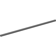 Lego Hose Rigid 3mm D. 14L / 11.2cm / Dark Bluish Gray