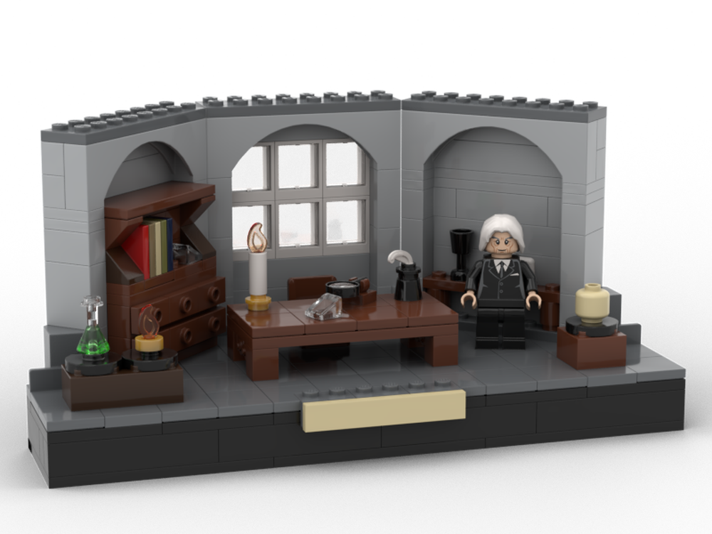 Lego Tribute to Isaac Newton