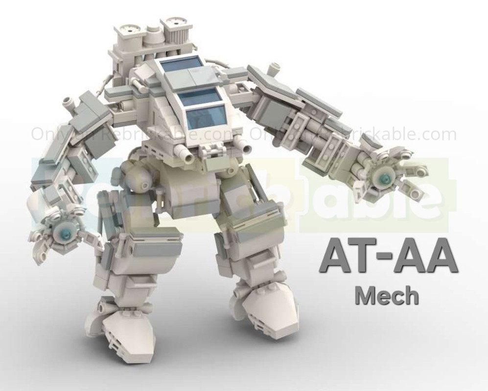Lego AT-AA Battle Mech