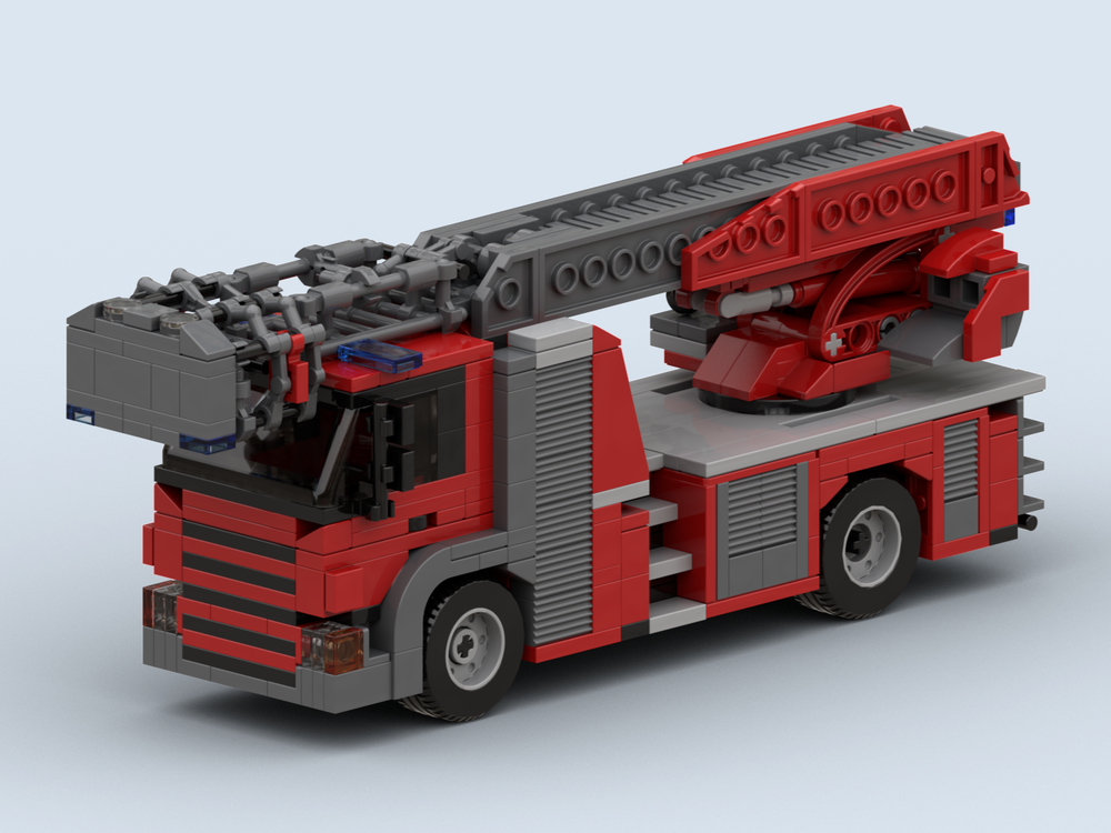Lego Dresden Fire Ladder Truck