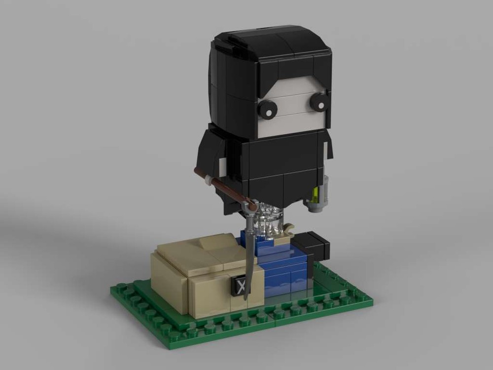 Lego Brick-built Grim Reaper