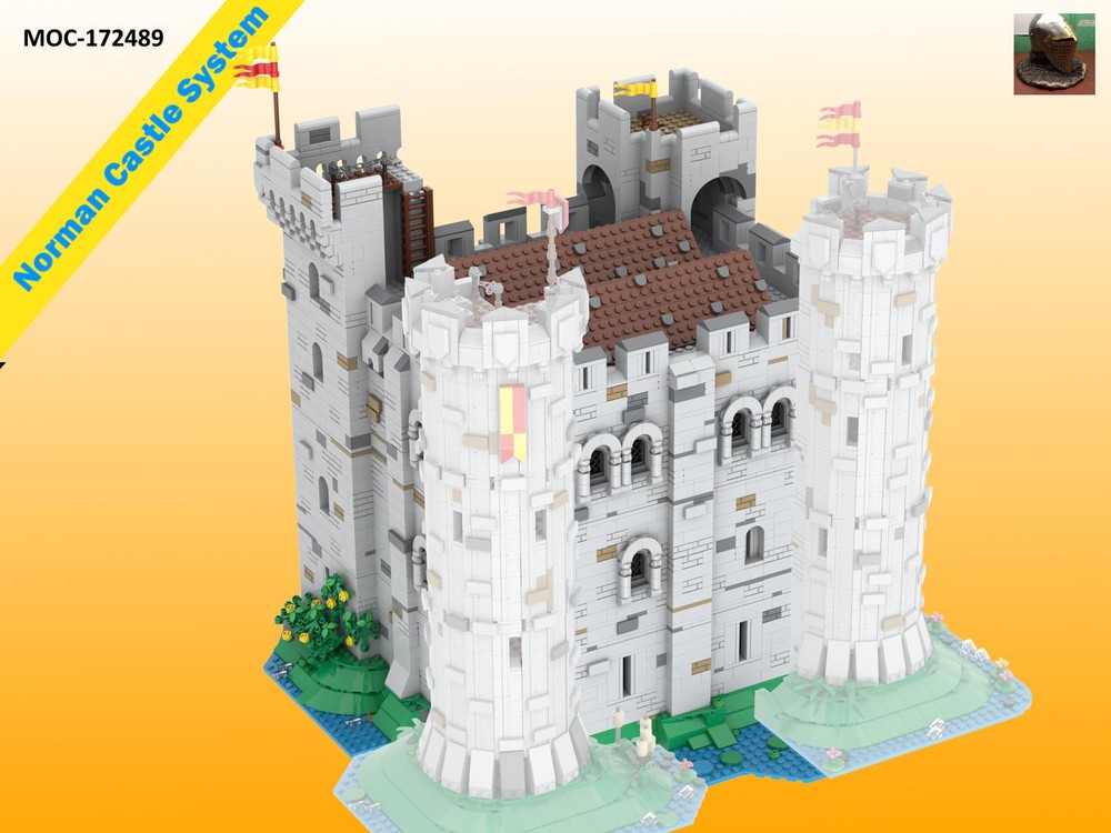 Lego Modular Norman Keep Main part
