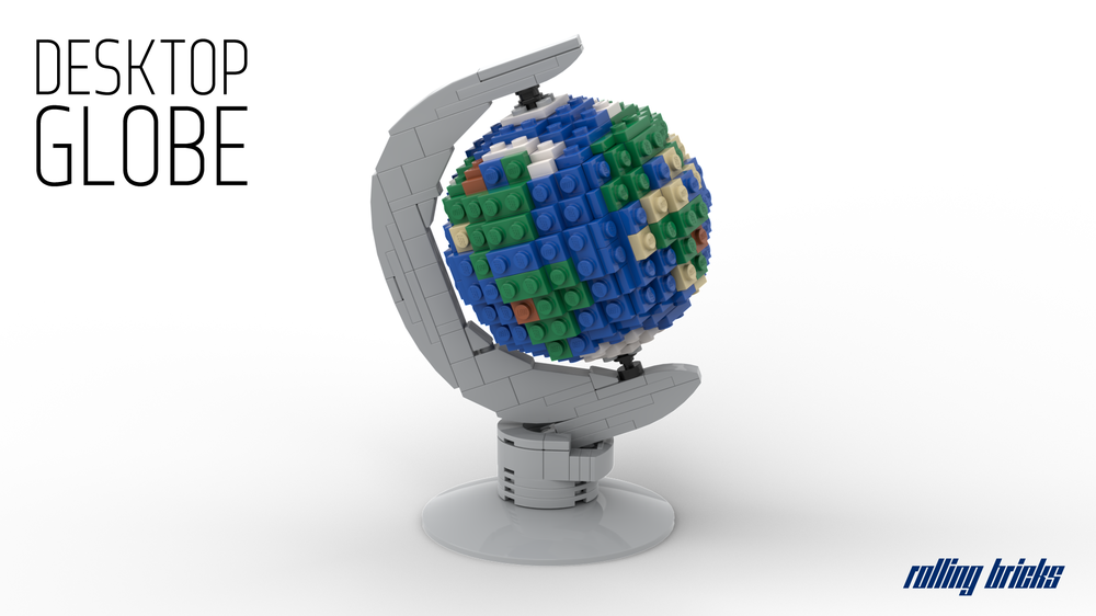 Lego Desktop Globe
