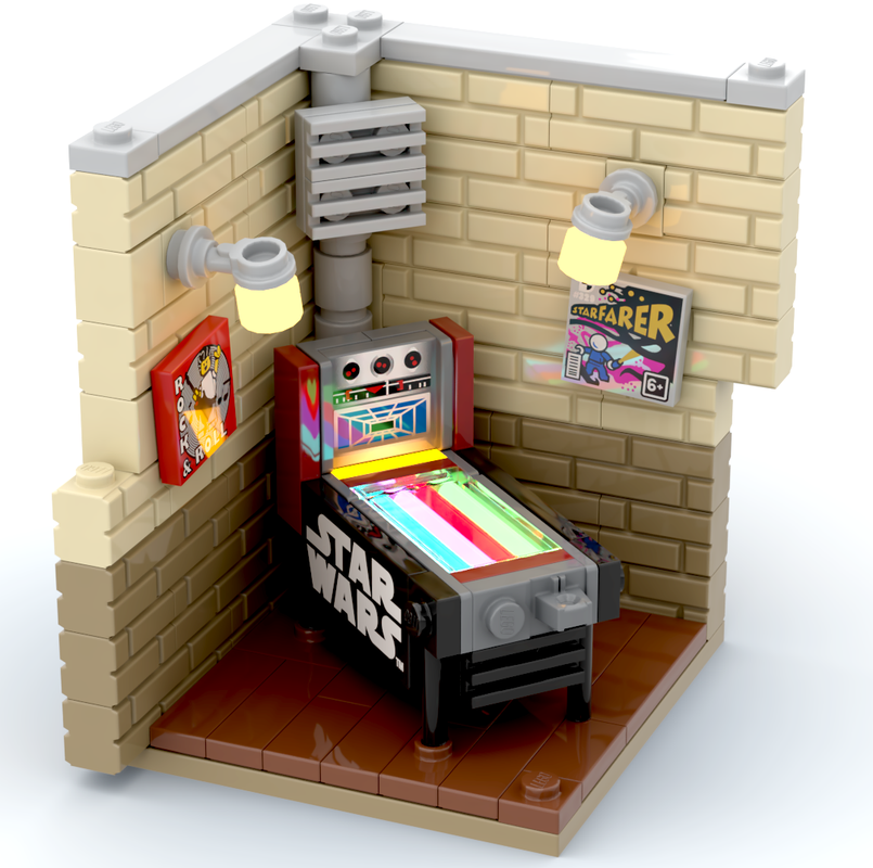 Lego Habitat - The Pinball Corner