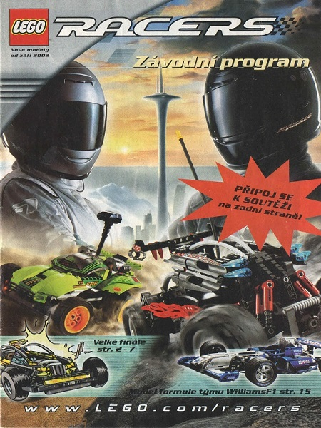 Lego 2002 Medium Czech Racers, Comic format (419.2769-CZ)