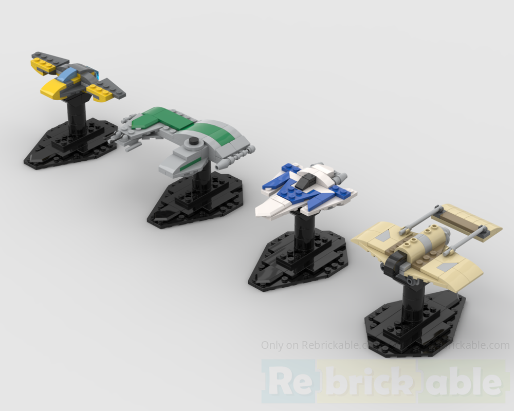Lego Darklordofsword's Mini Squadron Second Wing