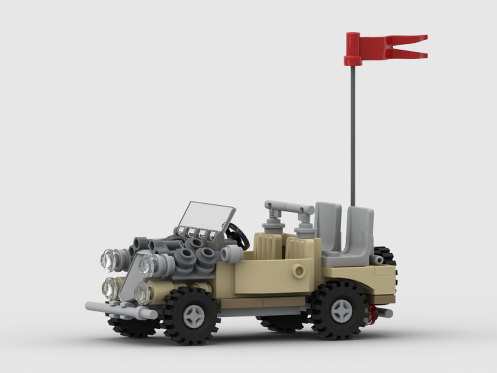 Lego Adventurers Desert Car