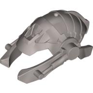 Lego Large Figure Mask Cendox V1 / Kaxium V3 Flip Mask / Pearl Light Gray