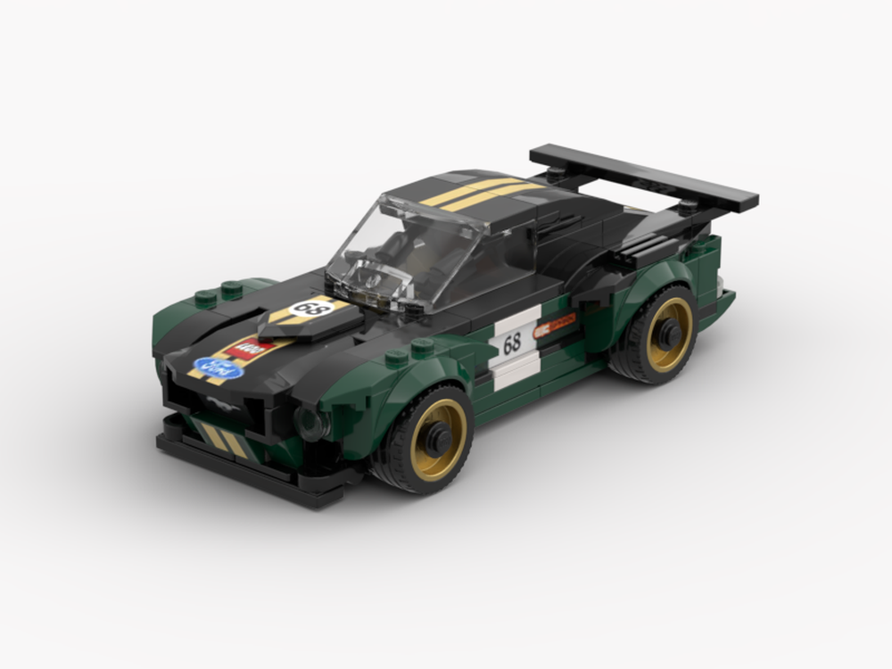 Lego Ford mustang racing moc
