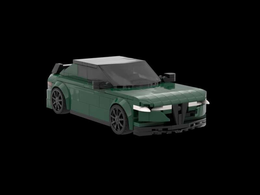 Lego Alfa Romeo giulia Quadrifoglio GTAM