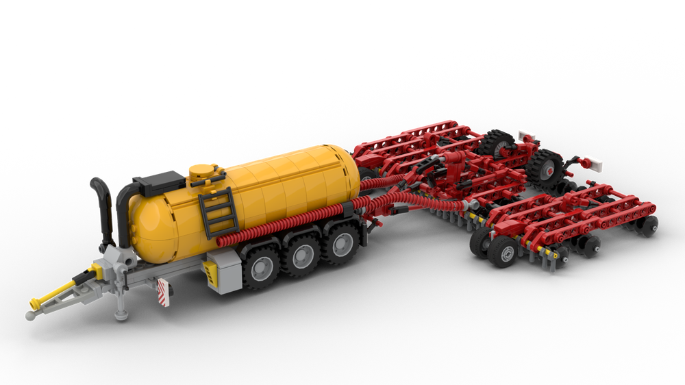 Lego Slurry Tank with Cultivator
