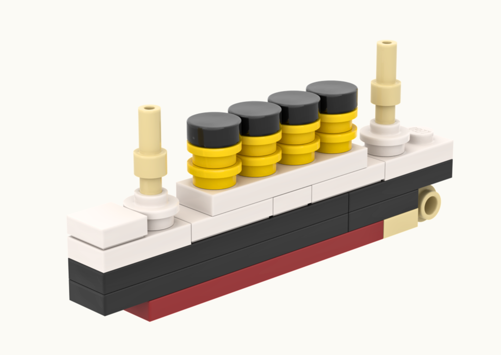Lego Micro RMS Titanic - Advent Calendar Day 3