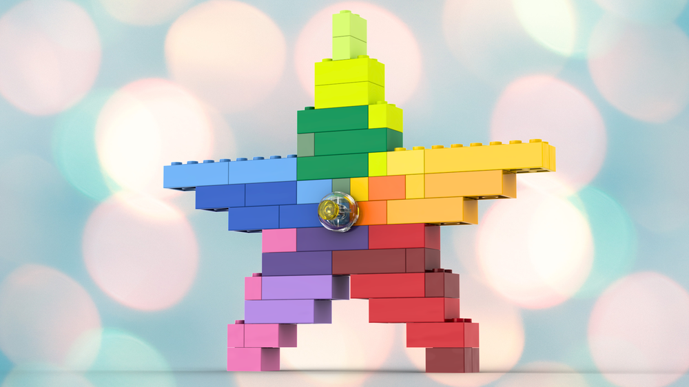 Lego 10713 Rainbow star