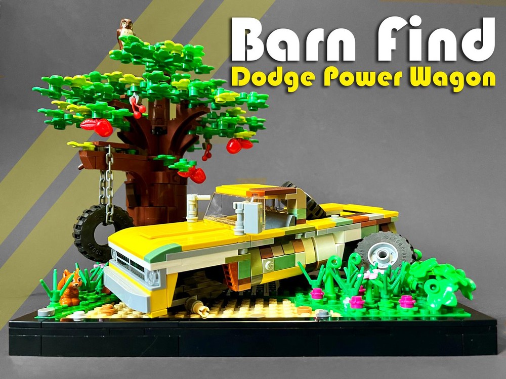 Lego Barn Find Bob & Weave Power Wagon