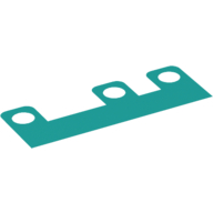 Lego Hipwear Skirt, Short [8mm] / Dark Turquoise
