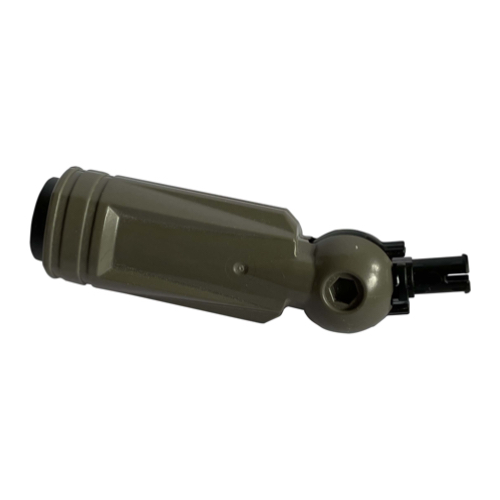 Lego Technic Rotation Joint Ball with Arm - Pin and Hole Ends / Dark Gray