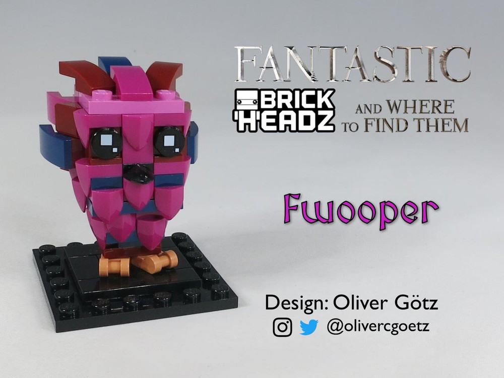 Lego Fantastic BrickHeadz and Where to Find Them: Fwooper