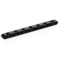 Lego Technic Beam 1 x 15 Thick with Alternating Holes / Black