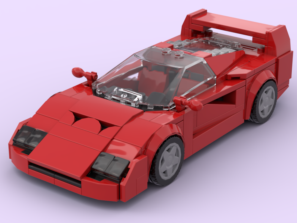 Lego Ferrari F40 Head Lights MOD