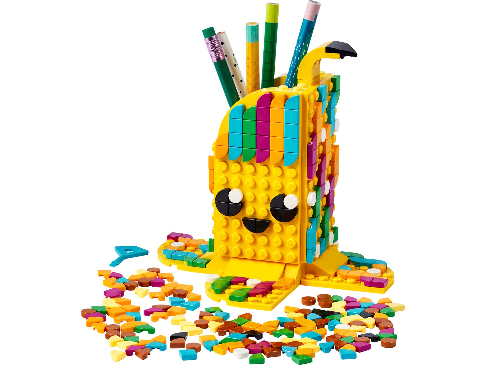 Lego Cute Banana Pen Holder