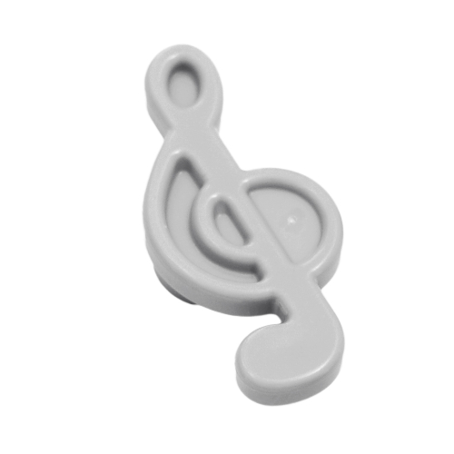 Lego Musical Key / Flat Silver
