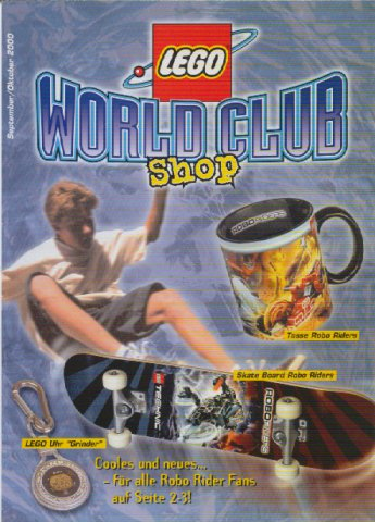 Lego 2000 Insert - World Club Magazine German - September/October (4325571)