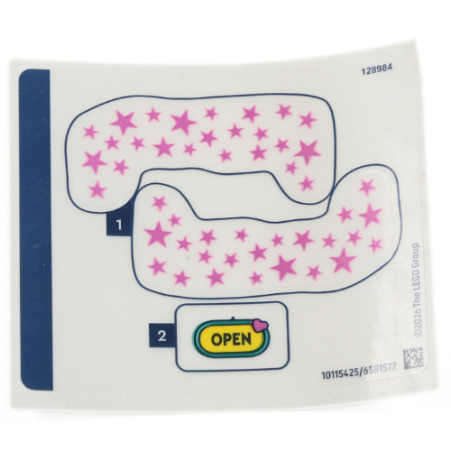 Lego Sticker Sheet 1 for Set 42684-1 / [No Color/Any Color]