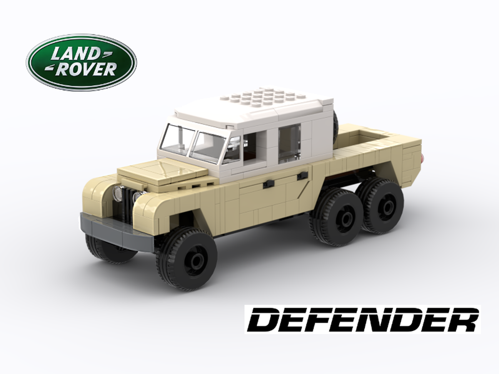 Lego 1994 landrover defender IIA series 6x6