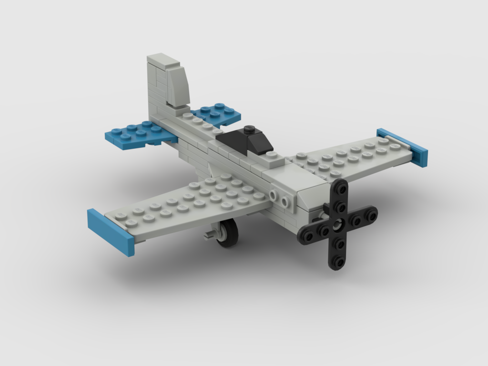 Lego Micro P-51D Mustang