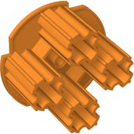 Lego Launcher, Weapon, Four Barrel Foam Dart Launcher / Orange