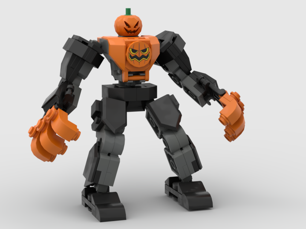 Lego Jack o' Lantern