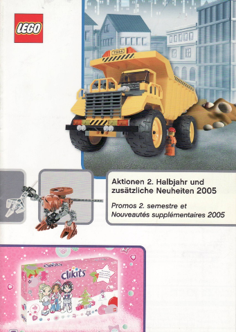 Lego 2005 Dealer German / Austrian / Swiss Promotions 2nd Half-Year & Additional Novelties
