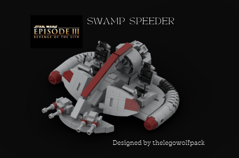 Lego Swamp speeder