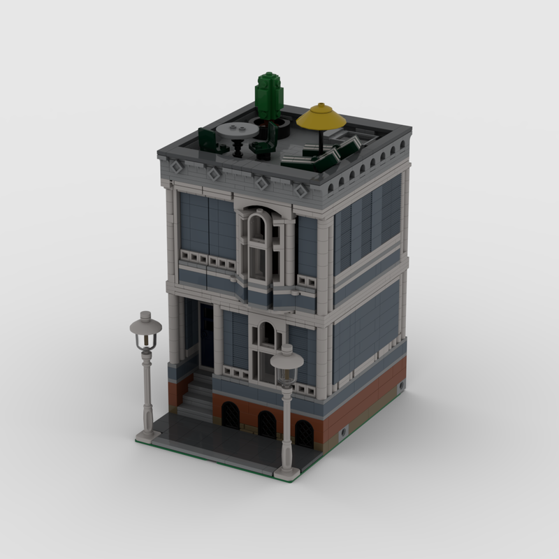 Lego Downtown House (Modular version)