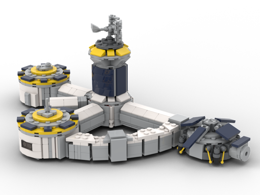 Lego Jamestown base Season 2 - For all mankind (nanofigure scale)