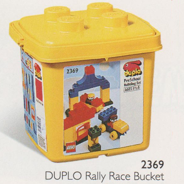 Lego DUPLO Rally Race Bucket