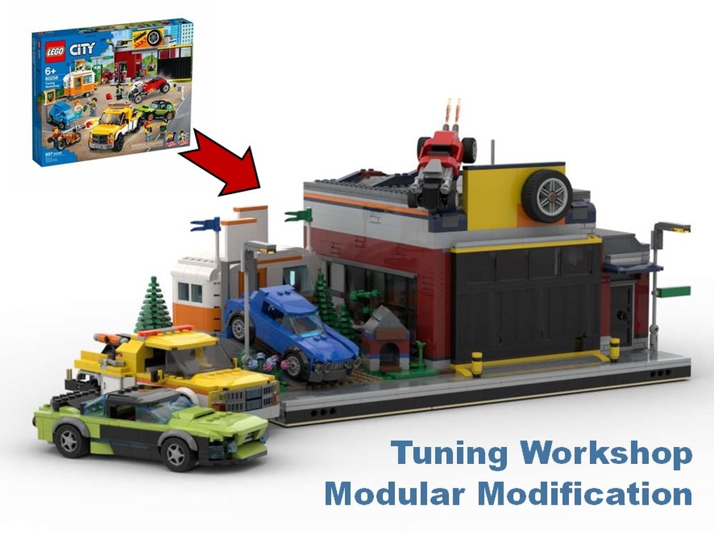Lego Upsized Tuning Workshop