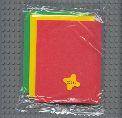 Lego Foam for Set 3159 - Complete Set of 3 Sheets (22960)