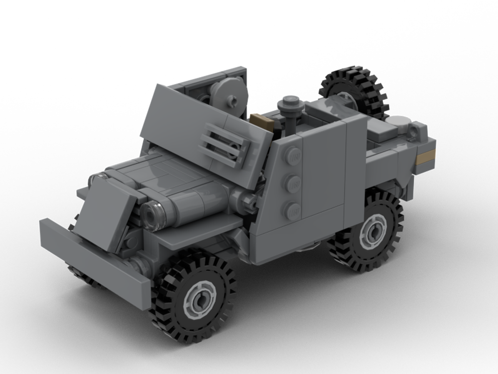 Lego Jeep Willys MB Armor / WW2