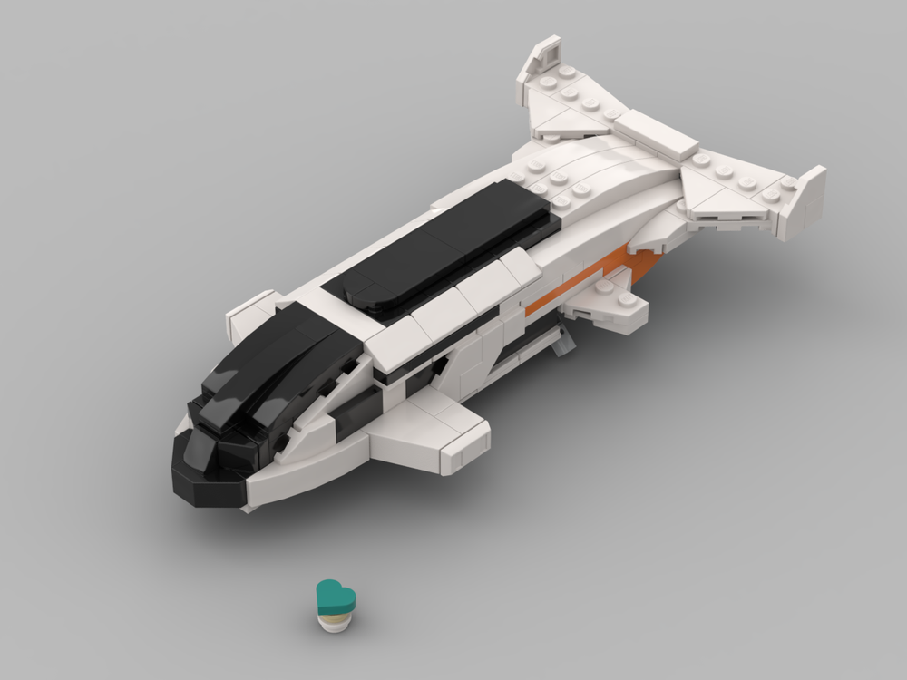 Lego 1:250 Scale Elite dangerous dolphin