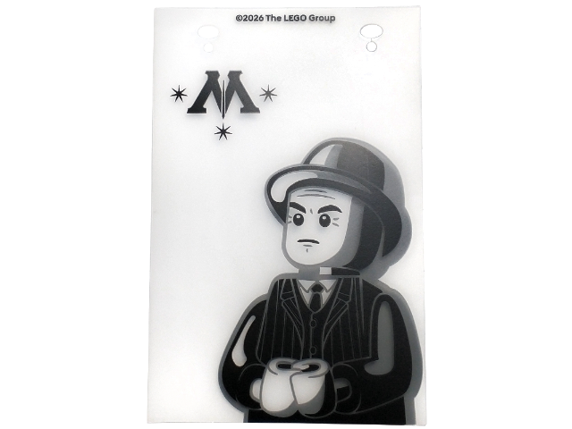 Lego Banner, Ministry of Magic Emblem and Minister of Magic Minifigure Print