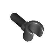 Lego Minifig Hand / Black
