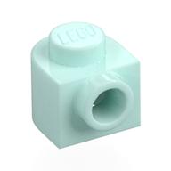 Lego Plate 1 x 1 x 2/3 Half Round with Side Stud / Light Aqua
