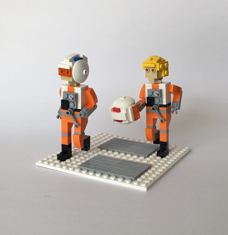 Lego Miniland Rebel Pilots