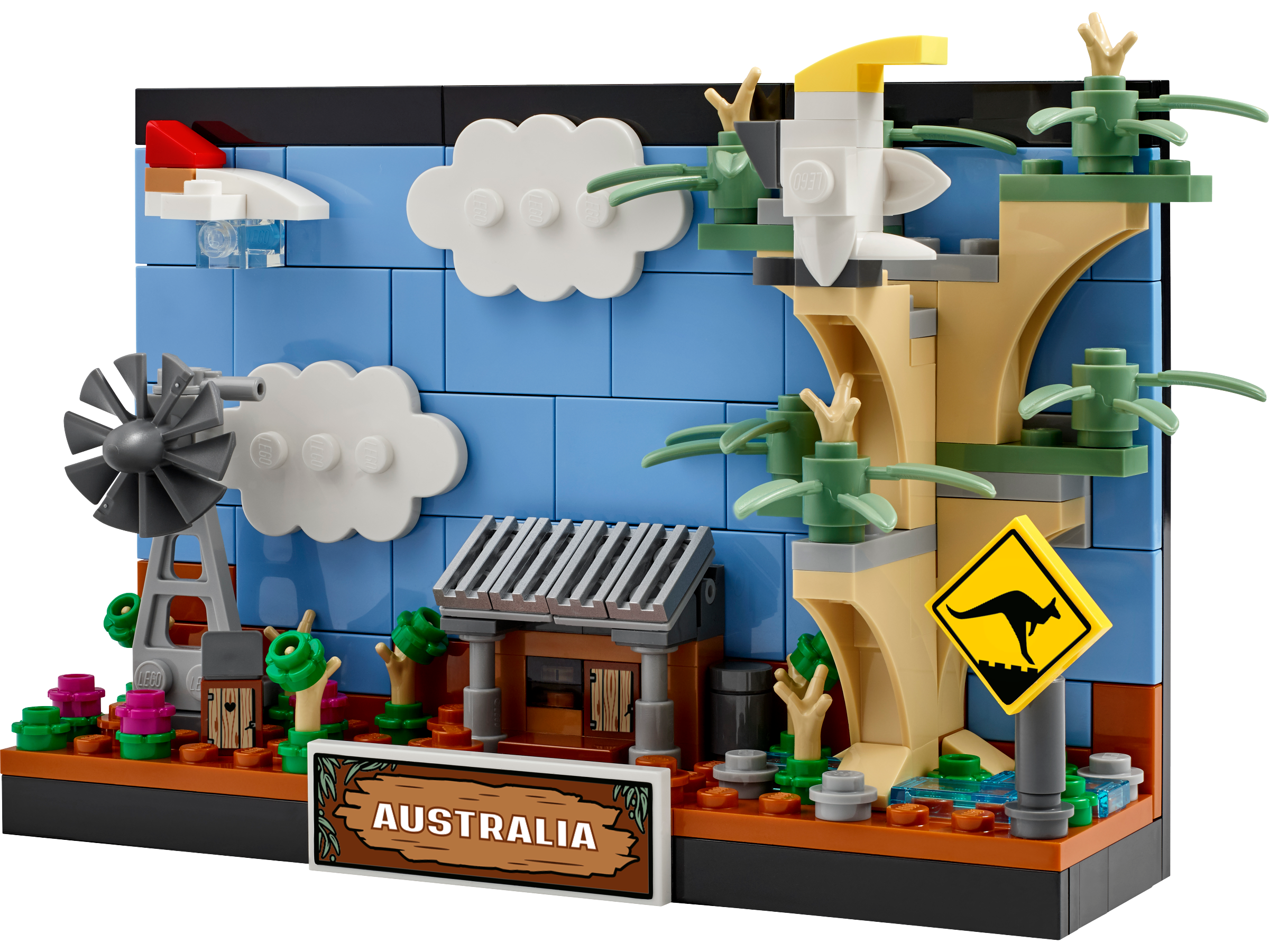 Lego Australia Postcard