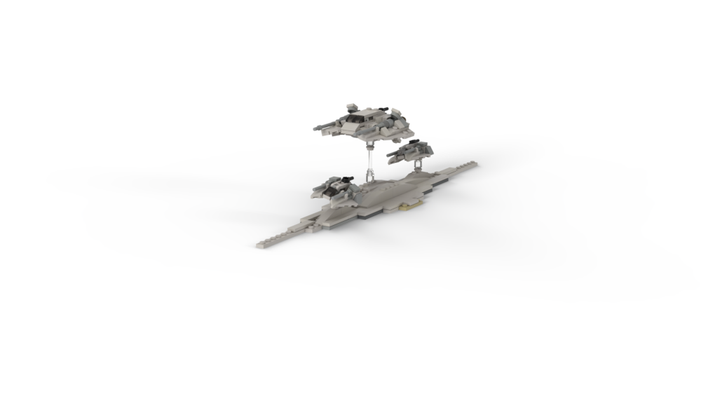 Lego Mini Size T-47 Snowspeeder : RENEWAL