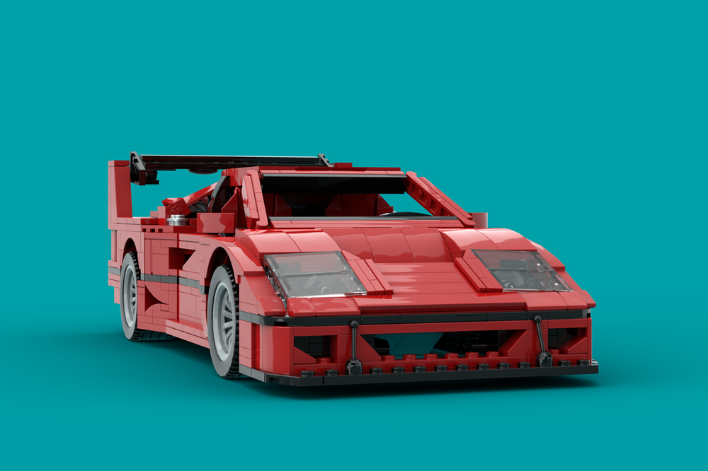 Lego Ferrari F40 LM / Competizione - MOC