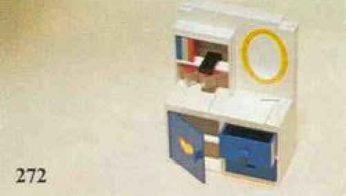 Lego Dressing Table with Mirror