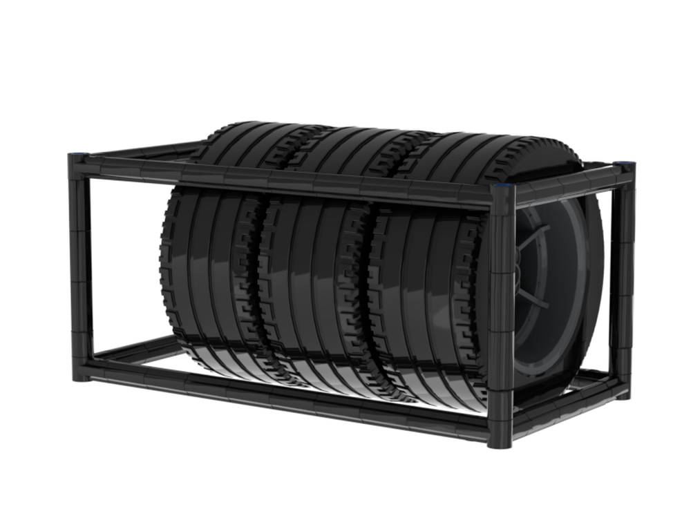 Lego overseas shipping wheel rack