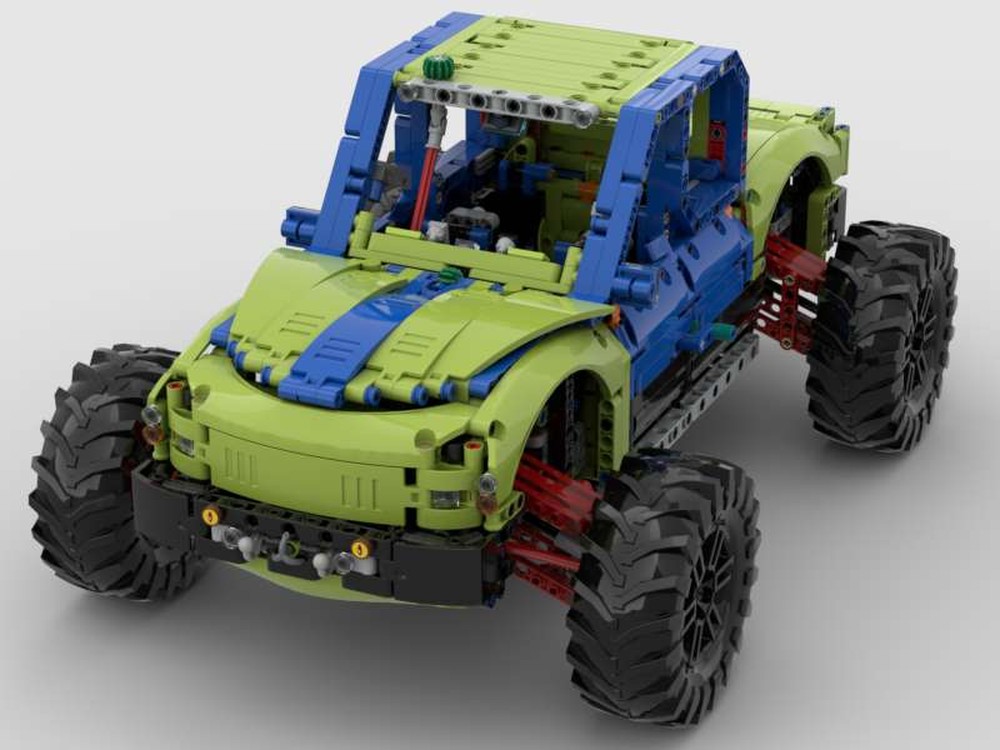Lego 4X4 Buggy with limited slip differential